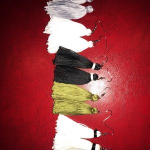 Cute tassel earrings